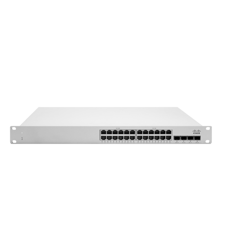 MS225-24P | Cisco Meraki Cloud Managed -  Stackable Access Switch
